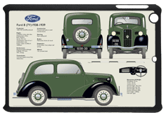 Ford 8 (7Y) 1938-39 Small Tablet Covers